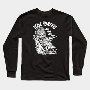 WAVE HUNTERS - Alien surfer Long Sleeve T-Shirt